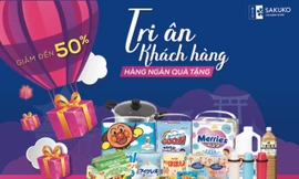 Hàng Nhật nội địa ưu đãi tới 50% tại hệ thống Sakuko Japanese Store