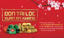 Đón tài lộc xuân an khang, món quà của NCB dành cho khách hàng