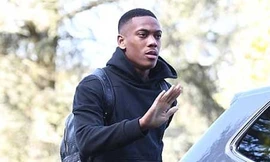 Ngôi sao Martial bất mãn vì ít được đá chính tại M.U