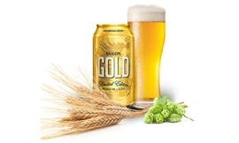 Sabeco tiến đánh phân khúc cao cấp với sản phẩm GOLD mới 