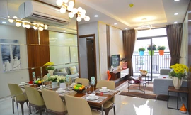 Căn hộ với đầy đủ tiện nghi hiện đại nhưng giá bán vừa tầm thu nhập của các gia đình trẻ đang khá khan hiếm trên thị trường (Ảnh: Him Lam Land)