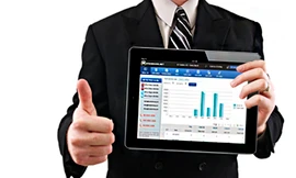 Chỉ cần một thiết bị di động là đã có thể sử dụng phần mềm một cách hiệu quả.