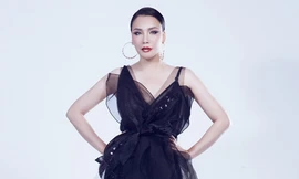 Hồ Quỳnh Hương đổi phong cách tại Lễ hội pháo hoa quốc tế Đà Nẵng 