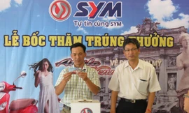 Lái thử SYM rước xe về nhà