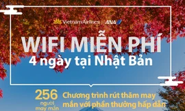 Qua chương trình “Xin chào Nhật Bản!”, VNA và ANA muốn tạo cơ hội để hành khách có thể kết nối và chia sẻ với bạn bè, người thân những khoảnh khắc đáng nhớ nhất tại điểm đến tuyệt vời như Nhật Bản