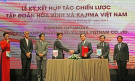 Hòa Bình trở thành đối tác chiến lược của Kajima