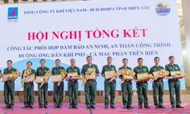 Phối hợp đảm bảo tốt an ninh, an toàn công trình dầu khí
