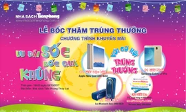 Hơn 10 ngàn người tham gia khuyến mãi “Ưu đãi sốc, bốc quà khủng” tại nhà sách Tiền Phong