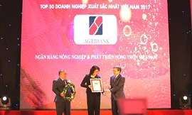Agribank - 8 năm Top 10 của 500 Doanh nghiệp lớn nhất Việt Nam 