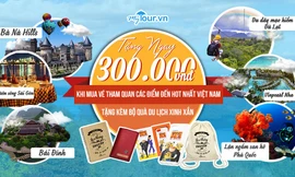 Quà tặng đặc biệt trong mùa thu chỉ có tại Mytour.vn - Ảnh: Mytour.vn