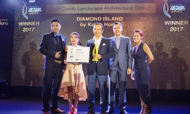 Diamond Island vinh dự nhận giải “Dự án căn hộ có thiết kế cảnh quan tốt nhất”