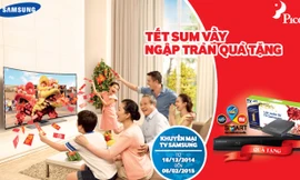 “Rước” tivi Samsung đón tết - ngập tràn quà tặng từ Pico 