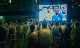 Xem bóng đá tập thể: trải nghiệm khó quên của cư dân Vinhomes 