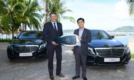 Saloon hạng sang Mercedes-Benz S-Class tiếp tục đồng hành cùng Vinpearl Nha Trang