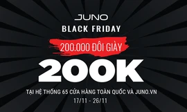 Juno khởi động Black Friday, giao hàng hoả tốc cho 1.000 khách hàng đầu tiên