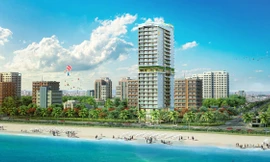 TMS Luxury Hotel Da Nang Beach có tầm nhìn trực diện bãi biển Mỹ Khê