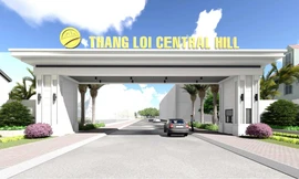 Phối cảnh cổng dự án Thắng Lợi Central Hill