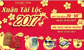 Xuân Tài Lộc 2017 cùng Tràng Tiền Plaza