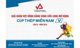 Hàng trăm tay vợt tranh tài giải quần vợt ĐBSCL mở rộng