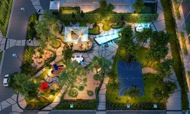 Công trình mang vẻ đẹp phóng khoáng và hiện đại theo phong cách Mỹ