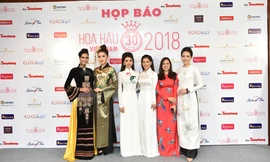 Phó Chủ Tịch thương hiệu Cocobay khoe sắc bên các người đẹp trong buổi họp báo khởi động Hoa hậu Việt Nam 2018 – Dấu ấn 30 năm Hoa hậu Việt Nam