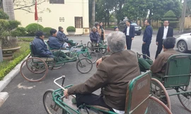 Thăm hỏi, tặng quà thương binh nặng tại Hà Nam Ảnh: Hà Nam 