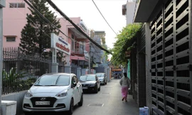 Chật chội kiệt, hẻm Đà Nẵng ảnh: Thái Lâm