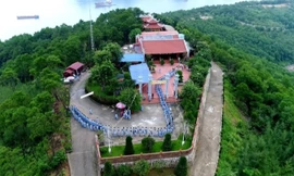 Ông Tô Văn Chương xây “Chùa” Duyên Phúc trên đảo Thẻ Vàng