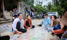 Nhóm Mắt trần cùng bà con tại Bá Thước (Thanh Hóa) 