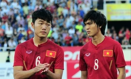 Xuân Trường - Tuấn Anh tái hợp trong màu áo ĐTQG tham dự King’s cup ảnh: VSI 