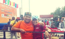 Phút vui vẻ của tình nguyện viên tại Tiền Phong Marathon 2019 ở Vũng Tàu 