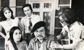 NSND Ðoàn Dũng trong “Người cha thô bạo”.