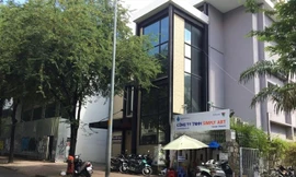 Khu đất vàng ở số 8 Nguyễn Trung Trực ảnh: L.N