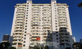 Tòa nhà B10A Nam Trung Yên - nơi xảy ra sự cố thang máy nghiêm trọng 