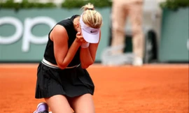 Potapova vỡ òa sau khi quật ngã Kerber  