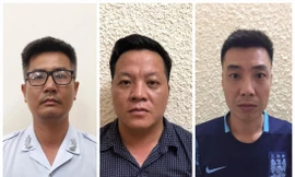 Từ trái qua phải, các đối tượng Phong, Hạ và Tuấn 