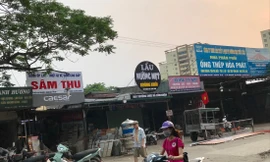 Hơn 150 nhà xưởng tạm bợ gần đường Lĩnh Nam, phường Vĩnh HưngẢnh: Tuấn Minh