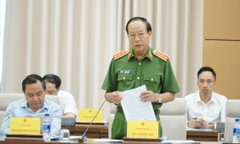 Thứ trưởng Bộ Công an, Thượng tướng Lê Qúy Vương. Ảnh: LD