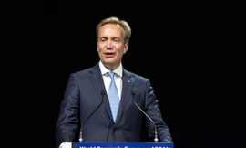 Chủ tịch WEF - Ông Borge Brende. Ảnh: Quang Hiếu.
