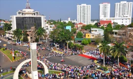 Trung tâm TP Buôn Ma Thuột trong lễ hội cà phê 