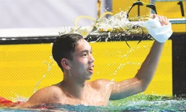 Huy Hoàng trở thành VĐV Việt Nam đầu tiên đạt chuẩn A tham dự Olympic 2020. Ảnh: CTV 