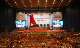 Ngày làm việc đầu tiên của Đại hội MTTQVN lần thứ IXảnh: Như Ý