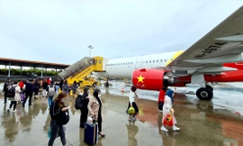 Dù còn 1 tháng nữa tới Tết Nguyến đán Tân Sửu, nhưng hiện lượng vé máy bay và tàu đi lại vẫn còn rất nhiều, giá phải chăng Ảnh: Phạm Thanh 