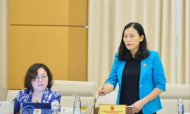 Chủ nhiệm Ủy ban Tư pháp Lê Thị Nga 