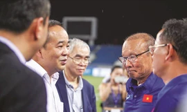 Theo Thứ trưởng Bộ VHTTDL kiêm Chủ tịch VFF Lê Khánh Hải, khả năng tái ký hợp đồng giữa VFF và HLV Park Hang Seo là rất cao ảnh: CTV 