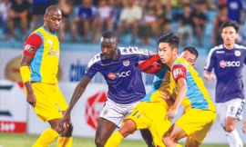 Những nỗ lực cuối cùng có giúp S.Khánh Hòa thoát khỏi vị trí xuống hạng? ảnh: VSI