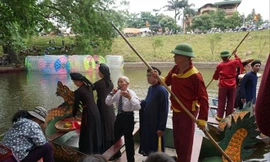 Nhà chứa quan họ là thiết chế văn hóa đặc thù của người quan họ Ảnh: NGUYÊN KHÁNH