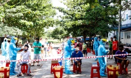 Đà Nẵng tập trung chống dịch Ảnh: Nguyễn Thành 