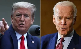 Ứng viên Joe Biden (phải) đang giành ưu thế trước đương kim Tổng thống Donald Trumpảnh: The Hill 
