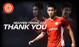 Tiền vệ Trọng Đại chia tay CLB Viettel trước thềm AFC Cup 2022